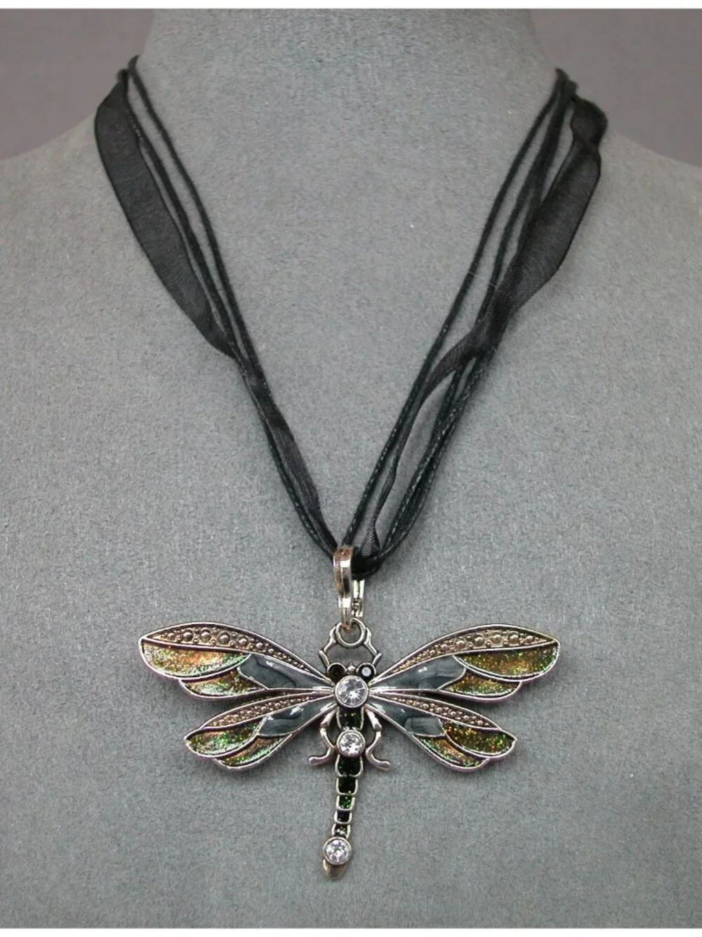 AKOAK Dragonfly Pendant Necklace